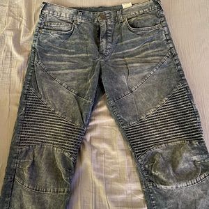 True Religion Acid Wash Jeans